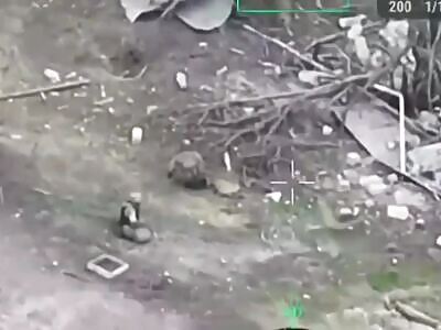 Russian soldier committed suicide by grenade 