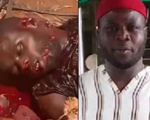 Vikings gang member butchered by the BLACK AXE GANG 