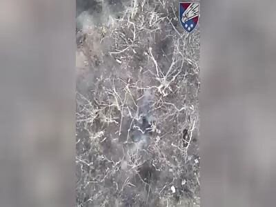 Ukrainian drones delivering justice 