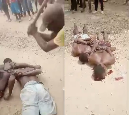 Crowd takes its Anger Out on 2 Unlucky Souls Accused of Stealing In Haiti