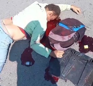 Deadly collision between motorcycle and speeding car 