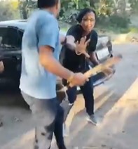 Man Surprises Wife with Her Lover....