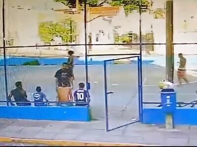 16 year-old boy shot dead during an argument at a soccer field