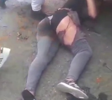 Big Booty Chick Crashed.