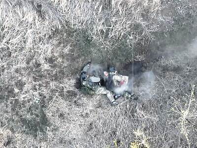 drones bombing Russians