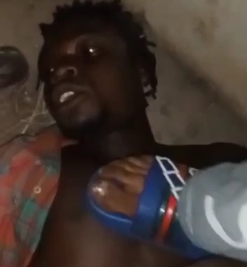 Thief captured and punished hard 