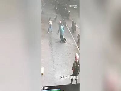 Rabid Dog Bites Woman And Then Is Beaten To Death With A Stick