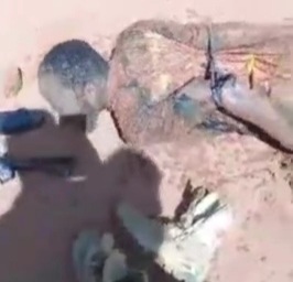 Interrogation of ISIS member captured by the Nigerian army 