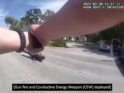 Cops of Jacksonville Sheriff's Office shoots knife-wielding suspect