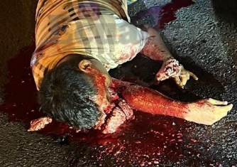 [BRAIN ON THE ASPHALT]Ecuadorian overkilled by sicario 