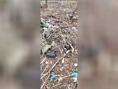 Dead Russians after a failed assault