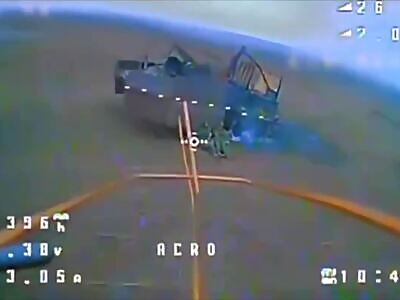 Russian High-Fives the FPV Drone