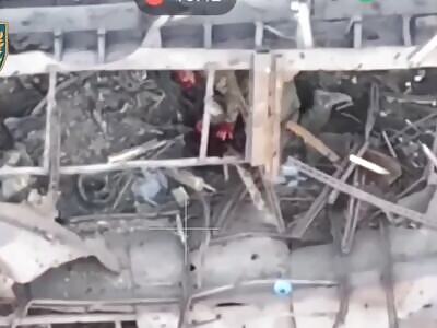 Destruction of Russian infantry