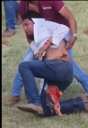 Victims Brutally injured by Bulls at a Festival in Mexico