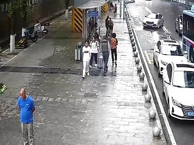 Car accident in china