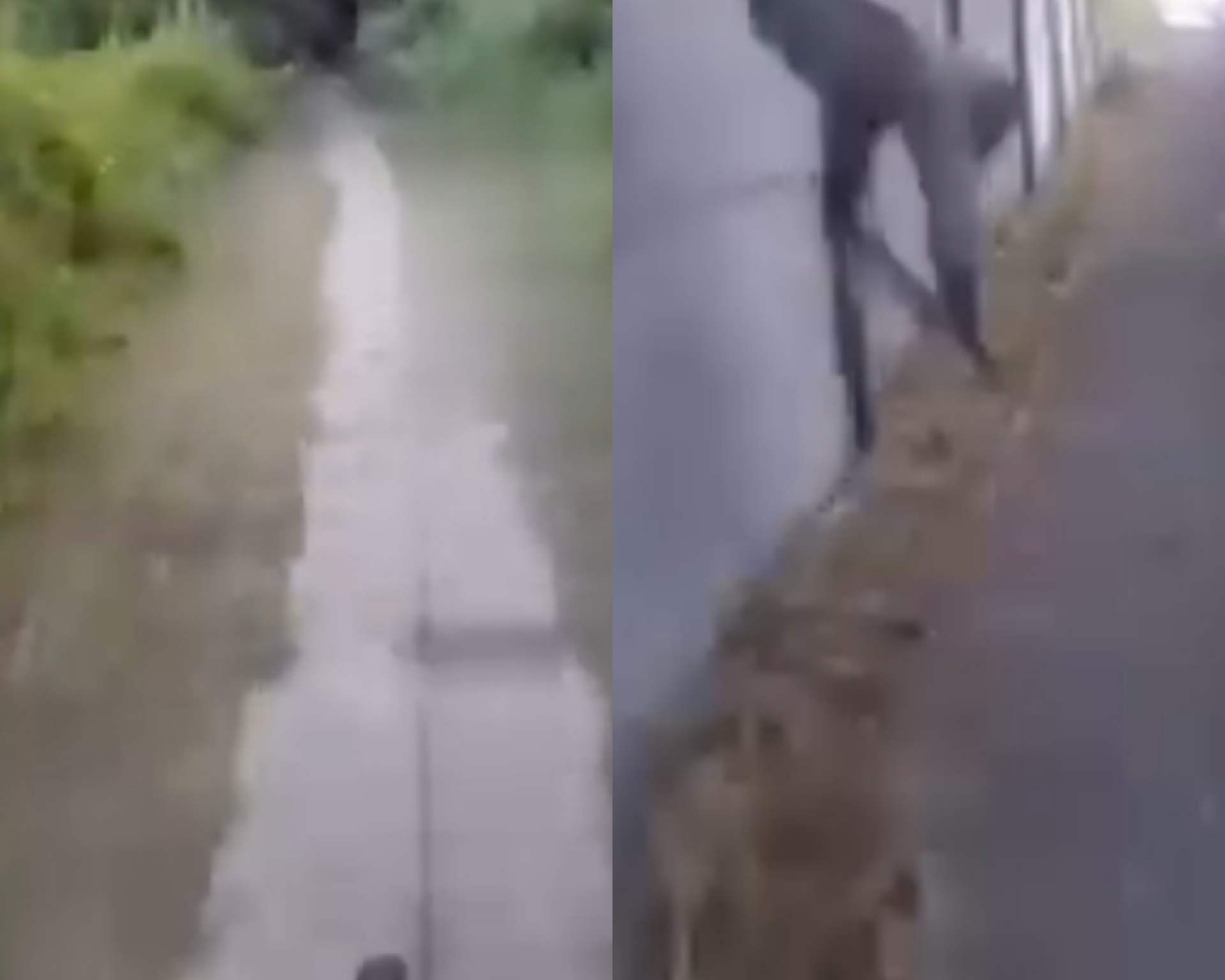 Something Unknown Falls Off Wall