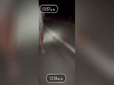 Motorcycle crash near Playa Del Carmen