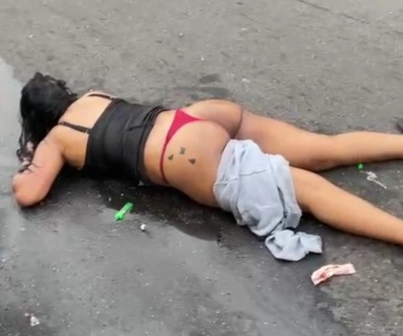 Couple on Speeding Motorcycle Crashed Hard 