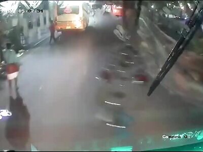 10 People Get Injured After Being Run Over By Bus At Bus Stop