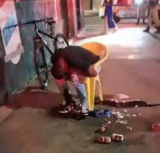 Last Beers With His Buddies (Action & Aftermath)