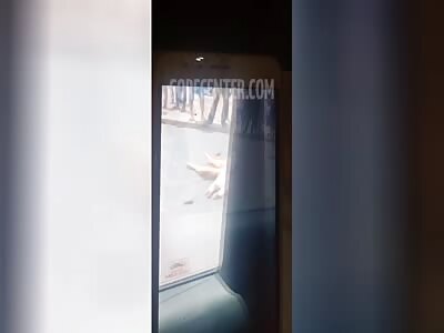 Head Gets Flattened By Truck