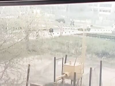 Train Hits Car And Man Behind Wheel Dies On Spot