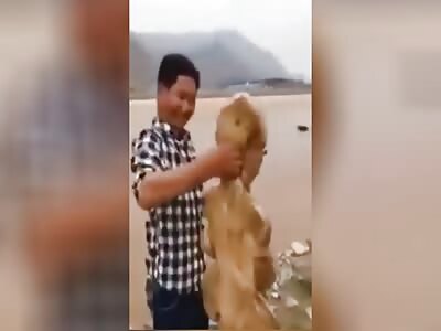 Villagers Find Human-Like Creature On Shore, And It's Alive