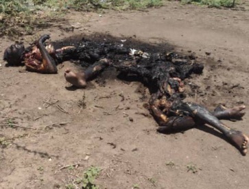 [BARBECUE TIME]TWO CALCINATED BODIES DISCOVERED IN ABANDONED PLACE 