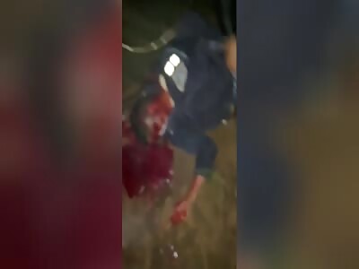 man being executed in Mutum Brazil