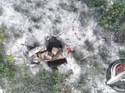 Very powerful drops of VOGs on Russians (brutal)