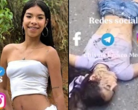 Chick Dies in Horrific Collison with a Dump Truck.