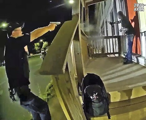 Baltimore Police Shoot Suspect in Gunfire Exchange