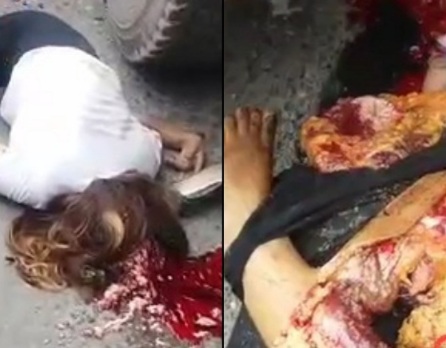 [HORRIFIC FOOTAGE] Pretty Girls No More. (Sad)