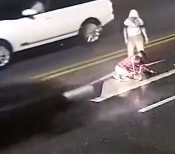 Poor Girl trying to protect Abusive boyfriend Killed by Car.