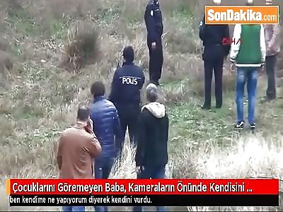 Fugitive Shoots Himself in Front of Police Officers @2.00 