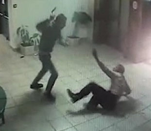 Mall Security Guard Attacked With Ax by a Palestinian