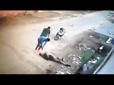 Cold Blooded Murder.Indian Kabaddi Player Shot Dead by Two Men on a Motorcycle