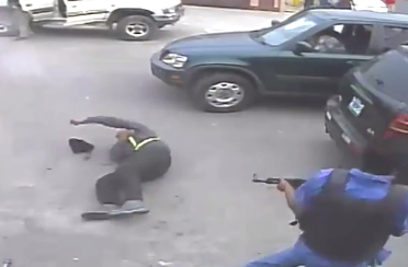 Security Guard and Customer Shot Dead During Robbery (Full Video - Better Quality)