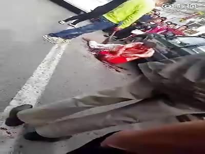 Man Fiercely Stabs his Cheating Wife 