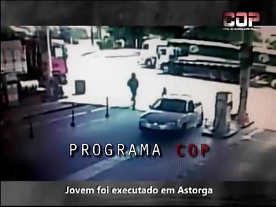 Man Executed Inside Gas Station (W/Aftermath)