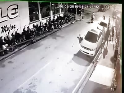 Killing of Two People in the Early Morning Hours in Front of a Nightclub