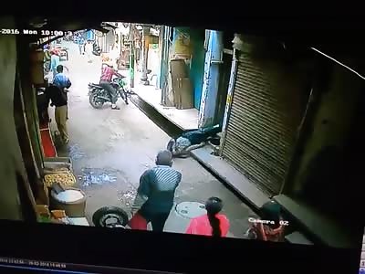 Repairman Killed by Electric Shock