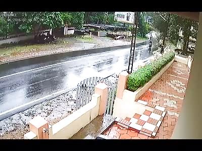 Jeep Vs Power Pole Accident