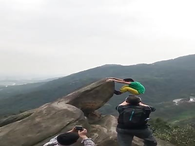 Rock Climber Slips and Falls to His Death