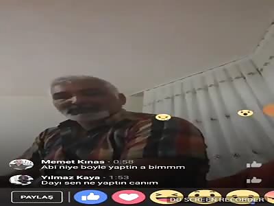 Old Man Commits Suicide Live on Facebook