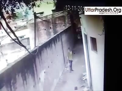 Woman Thrashed by Group of Men