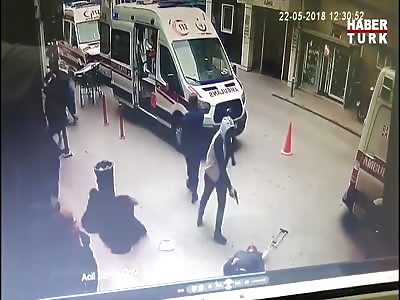 Husband and Wife Shot Dead in Front of Hospital