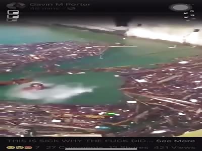 Two Men Drowning in Buffalo, New York