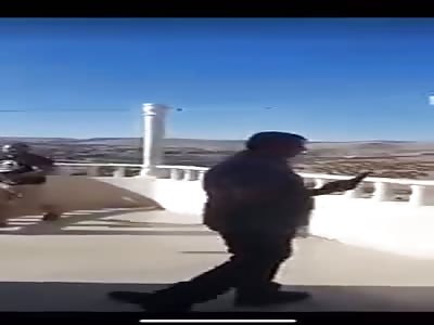 People Kill Time Shooting Guns from Balcony, One Turns It on Himself