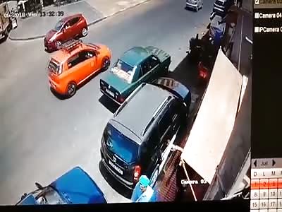 10 Year Old Thrown in the Air by Car in Front of Her Mom